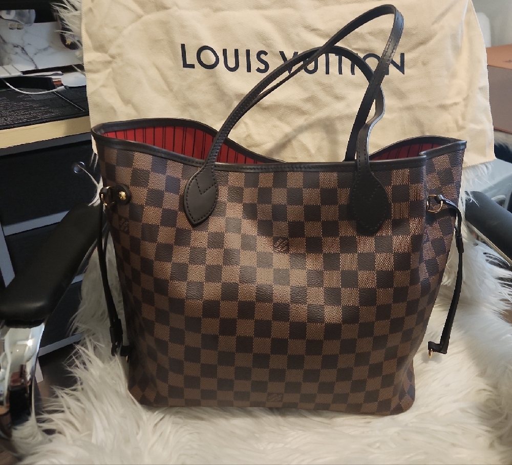 Louis Vuitton Brown Checkered Women's Bag